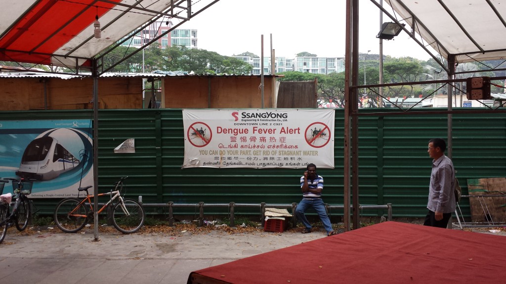 Singapore Little India denguefeberadvarsel