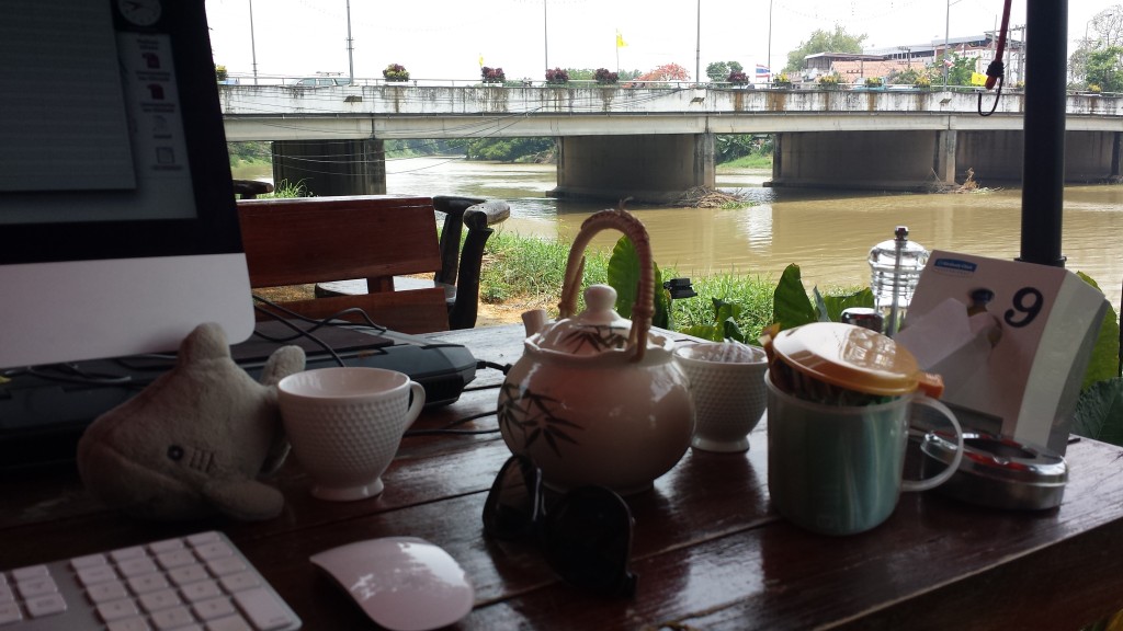 Chiang Mai hotel arbejdsomrade Haj flod